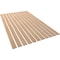 Ekena Millwork 94H x 3/8T Adjustable Wood Slat Wall Panel Kit w/ 4W Slats, Hickory contains 11 Slats SWW55X94X0375HI - alternate 2